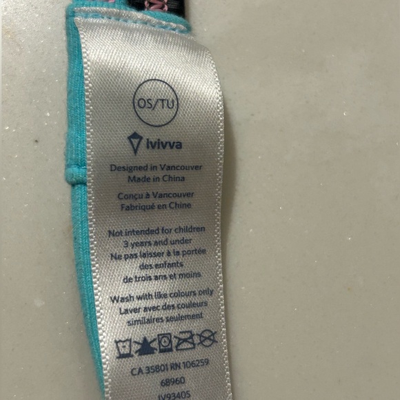 Lululemon (Ivivva Kids Lululemon) Yoga/Sports Headband (Fits youth to adult) - Picture 6 of 6